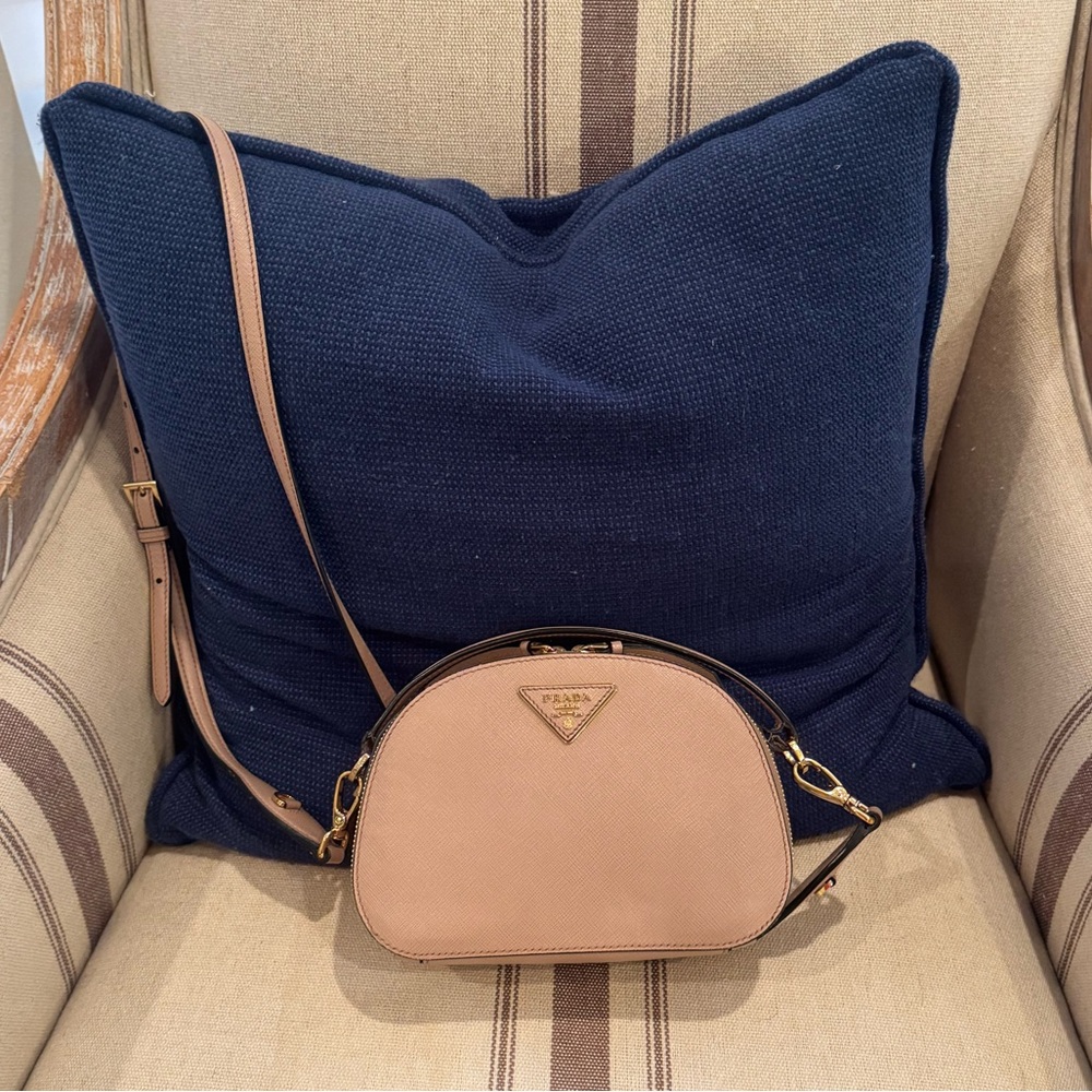 SOLD Prada Odette Leather Shoulder Bag - Powder/pink